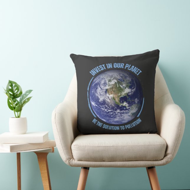 Help Our Planet Cushion (Chair)