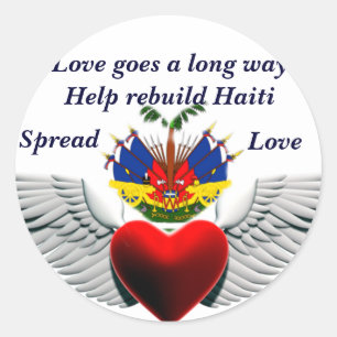 Help rebuild Haiti_ Sticker