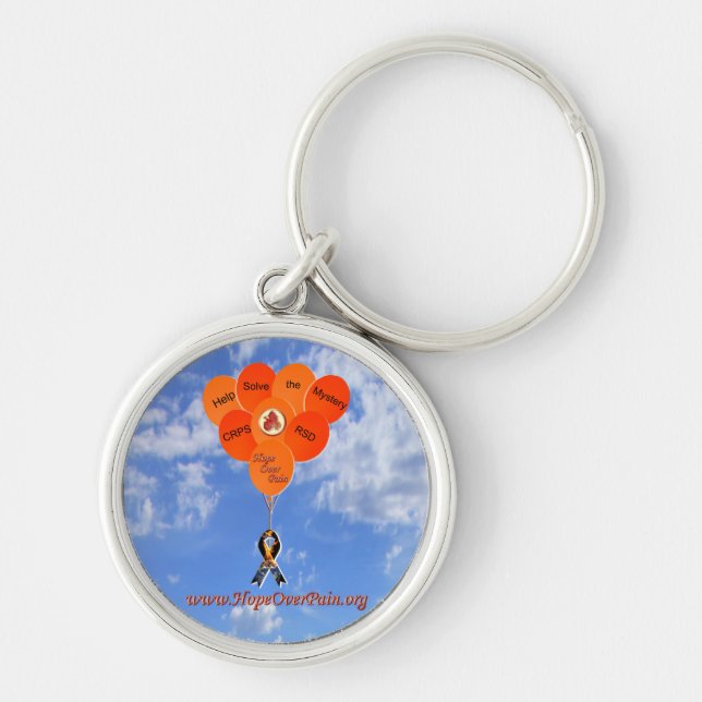 Help Solve the Mystery CRPS RSD Balloons Keychain (Front)