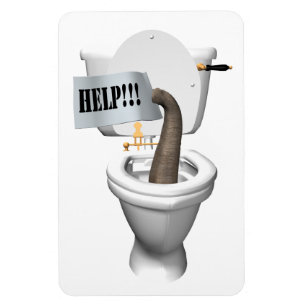 Help! Stuck in Toilet Magnet