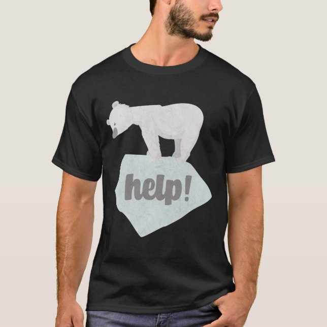 Help the Polar Bear T-Shirt (Front)