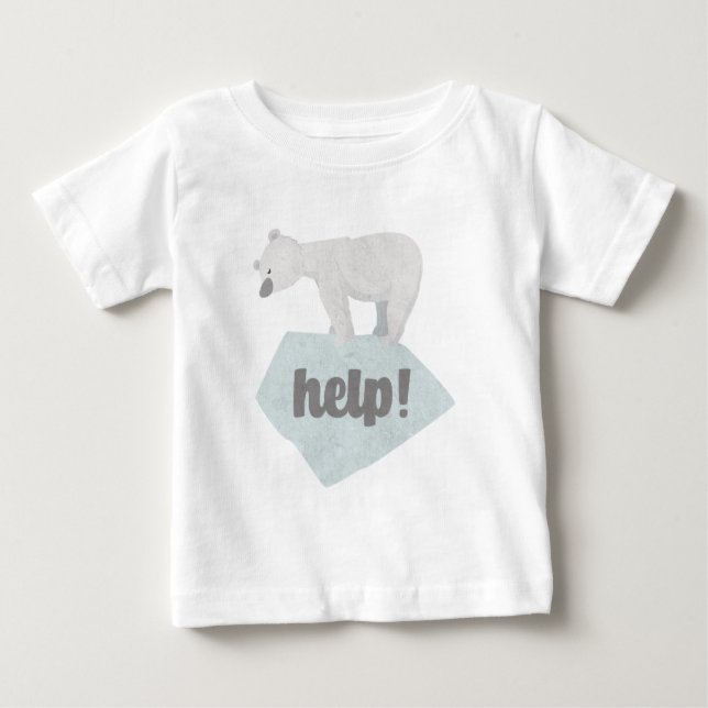Help the Polar Bear T-Shirt (Front)