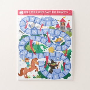 Help The Prince Save The Princess From The Witch Jigsaw Puzzle