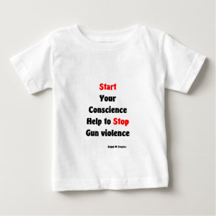 Help to stop gun violence baby T-Shirt