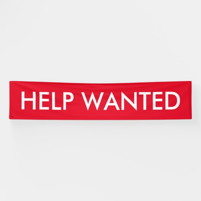 Help wanted customisable red white banner (Horizontal)