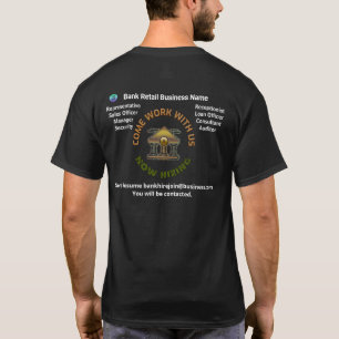 Help Wanted Hiring Custom Promotional T-Shirt
