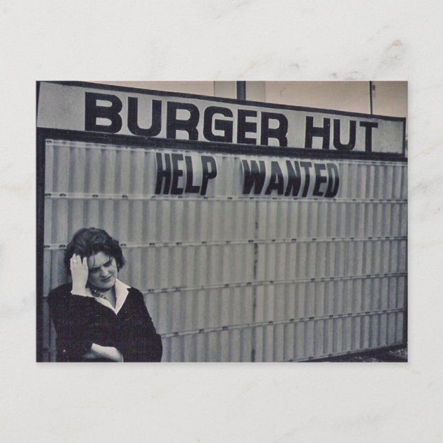 Help Wanted Postcard (Front)