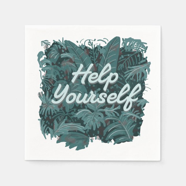 Help Yourself Napkin (Front)