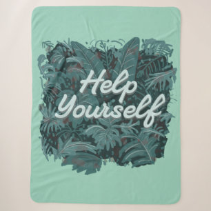 Help Yourself Sherpa Blanket