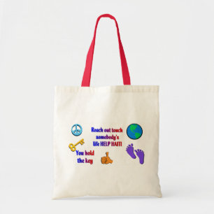 Helping HAITI_ Tote Bag