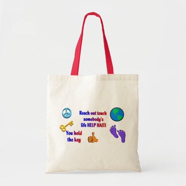 Helping HAITI_ Tote Bag (Front)