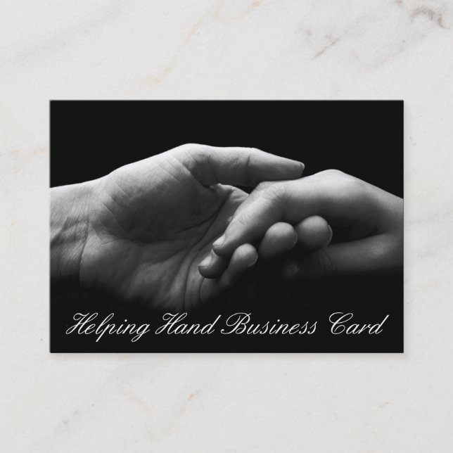 Helping Hand Guidance Business Card (Front)