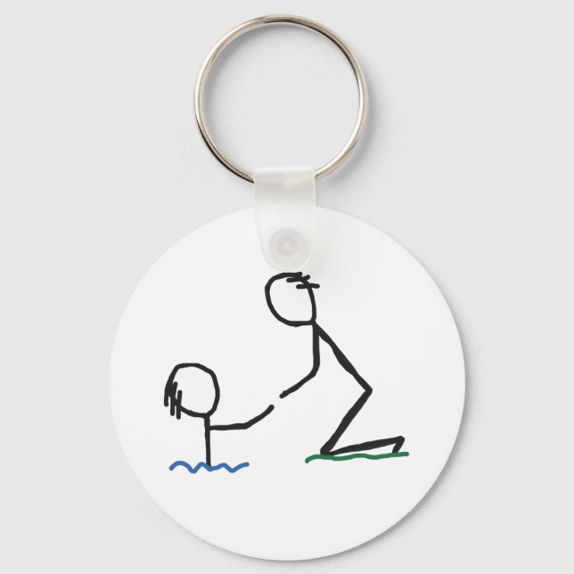 Helping Hand Key Ring (Front)