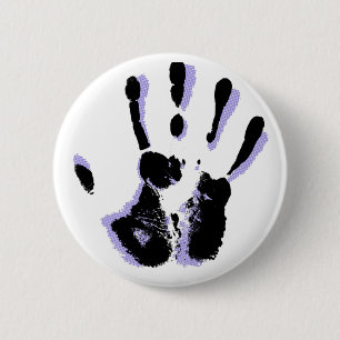 Helping Hand Round Button