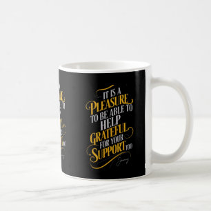 Helping hands" coffee mug