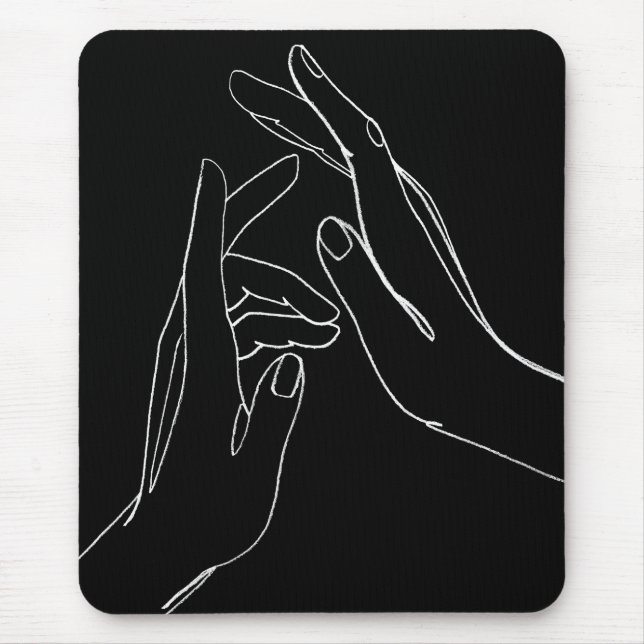 Helping Hands Mouse Pad (Front)