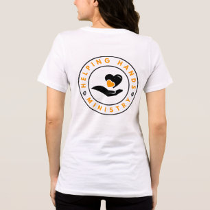 Helping Hands Women's T-Shirt Tri-Blend Shirt