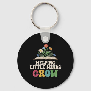 Helping Little Minds Grow Dyslexia Teachers Apprec Key Ring