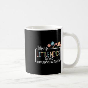 Helping Little Minds Grow Flower Elementary School Coffee Mug