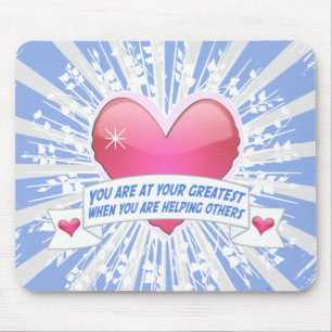 Helping Others Mouse Pad