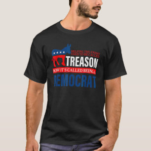 Helping The Enemy Used To Be Called Treason Appare T-Shirt