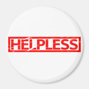 Helpless Stamp Magnet