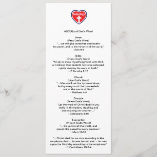 Helpology™ Biblemark™ Card