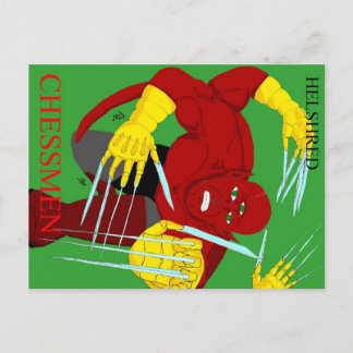 Helshred postcard