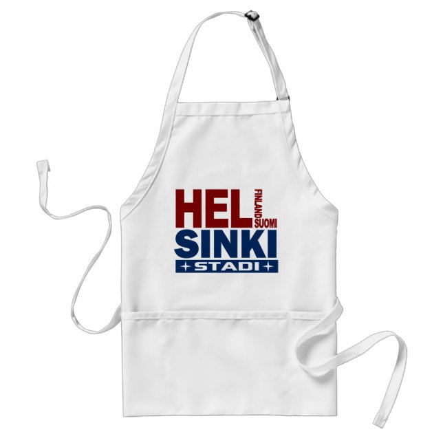 Helsinki apron - choose style & colour (Front)