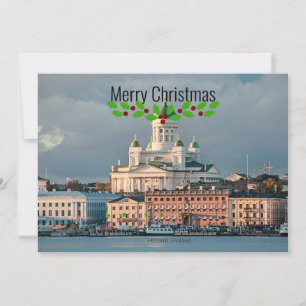 Helsinki Cathedral, Finland, Holiday Card