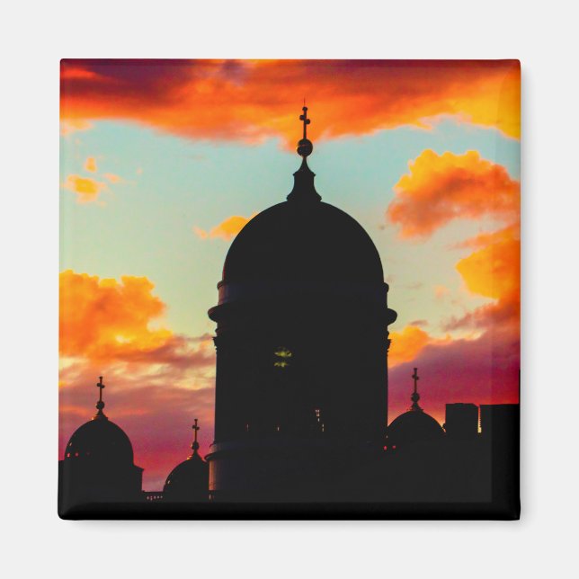 Helsinki Cathedral Magnet (Front)