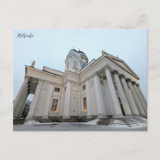 Helsinki Cathedral Postcard (Front)