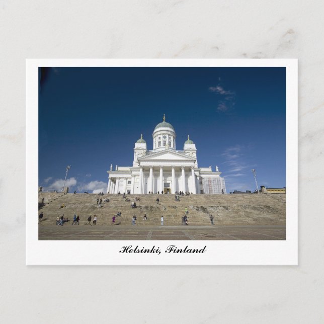 Helsinki Cathedral Postcard (Front)