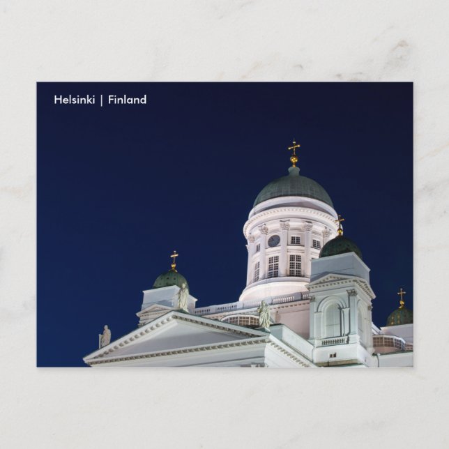Helsinki Cathedral Postcard (Front)