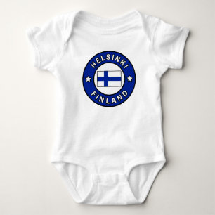 Helsinki Finland Baby Bodysuit