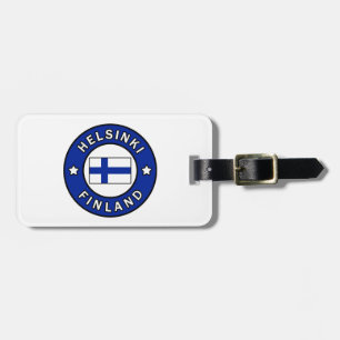 Helsinki Finland Luggage Tag