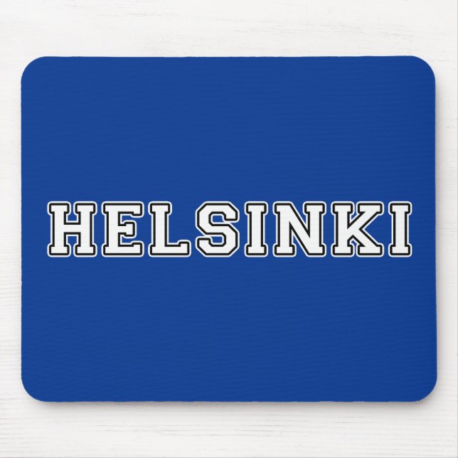 Helsinki Finland Mouse Pad (Front)
