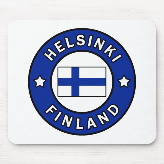 Helsinki Finland Mouse Pad (Front)