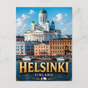 Helsinki Finland Nordic Capital Escape 🌊 Postcard