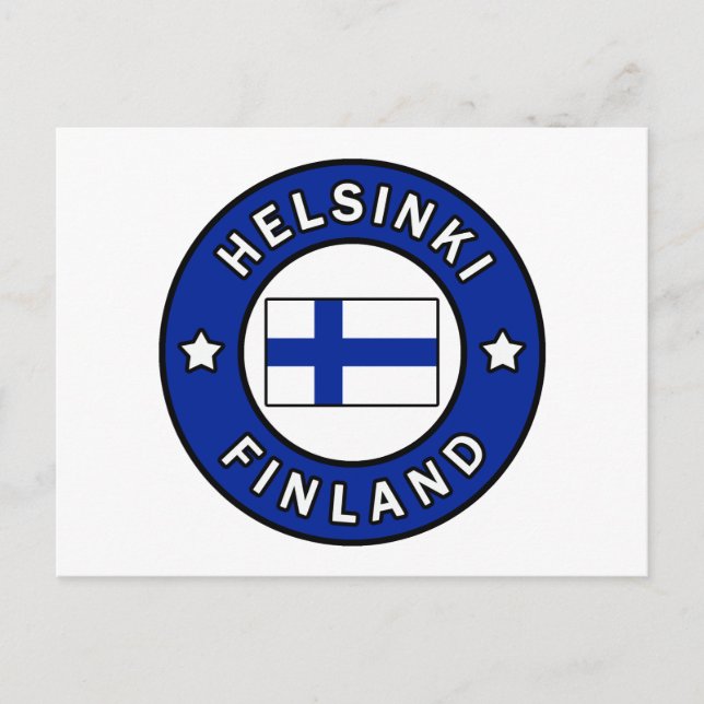 Helsinki Finland Postcard (Front)