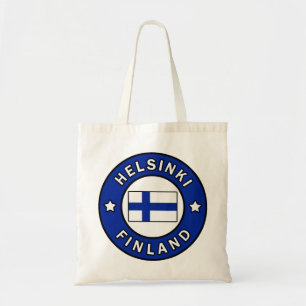 Helsinki Finland tote bag