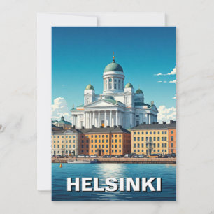 Helsinki Finland Travel Holiday Card