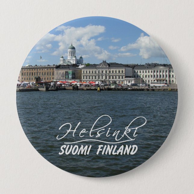 Helsinki Harbour button (Front)