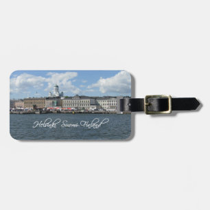 Helsinki Harbour custom luggage tag
