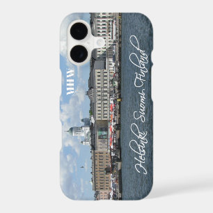 Helsinki Harbour custom monogram phone cases