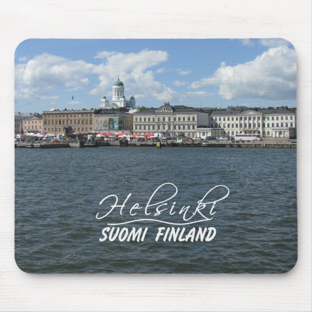 Helsinki Harbour mousepad (Front)