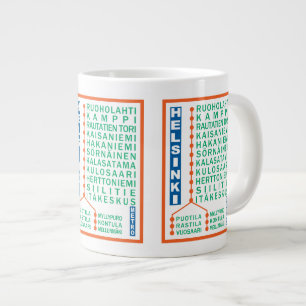 Helsinki Metro Stations mugs