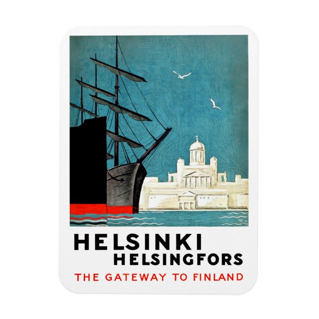 Helsinki Port, Magnet (Vertical)