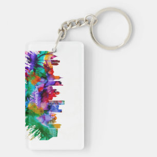 Helsinki Skyline Key Ring