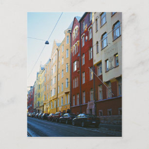Helsinki street postcard